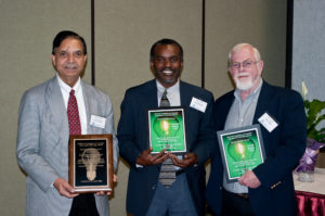 2009 Awardees Ramesh Kanwar, Desmond Mortley, Gerry Deitzer